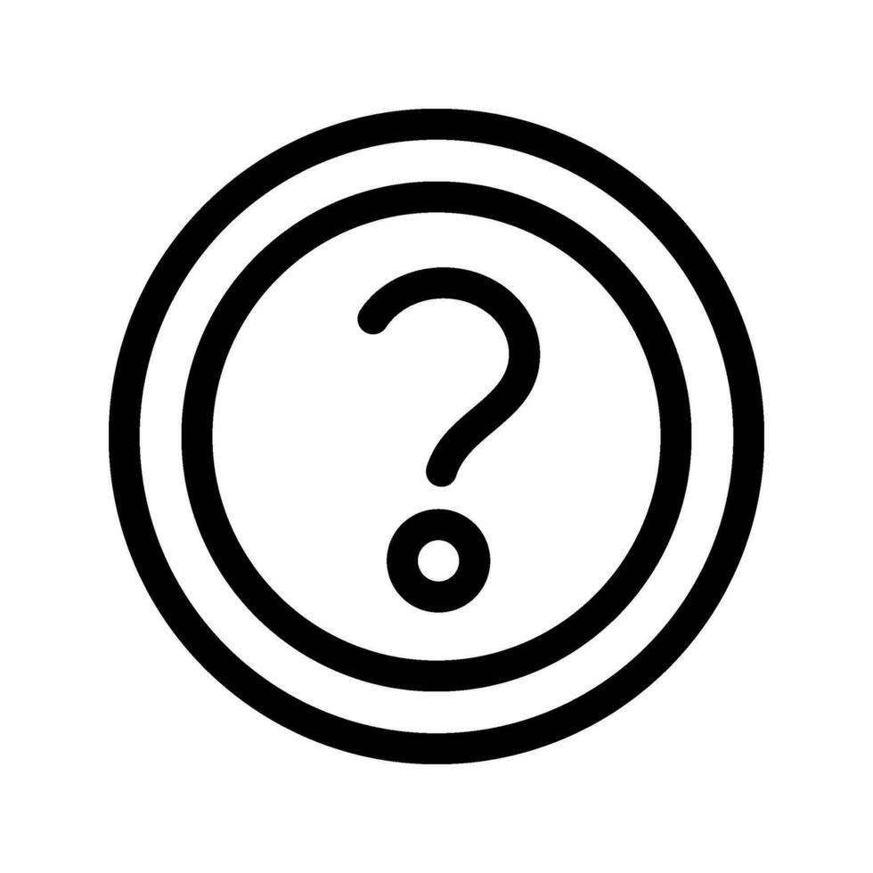 vraag icoon vector symbool ontwerp illustratie