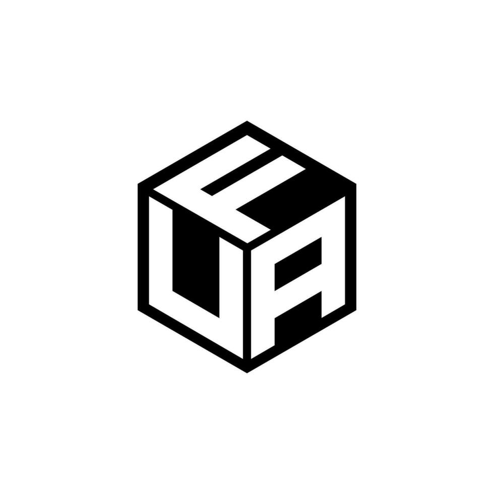 uaf brief logo ontwerp, inspiratie voor een uniek identiteit. modern elegantie en creatief ontwerp. watermerk uw succes met de opvallend deze logo. vector