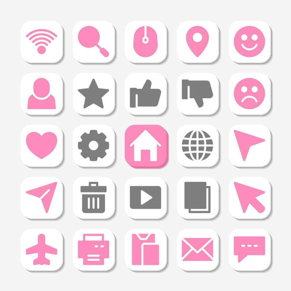 essentials pictogrammen in glyph stijl voor gebruiker koppel, mobiel en website ontwerp. inclusief Wifi, ster, beoordeling, liefde, huis, en anderen. vector