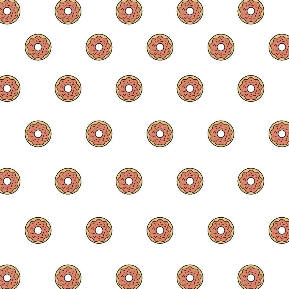 donut icoon vector