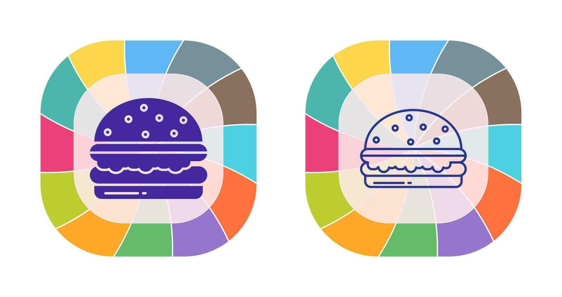 hamburger vector pictogram