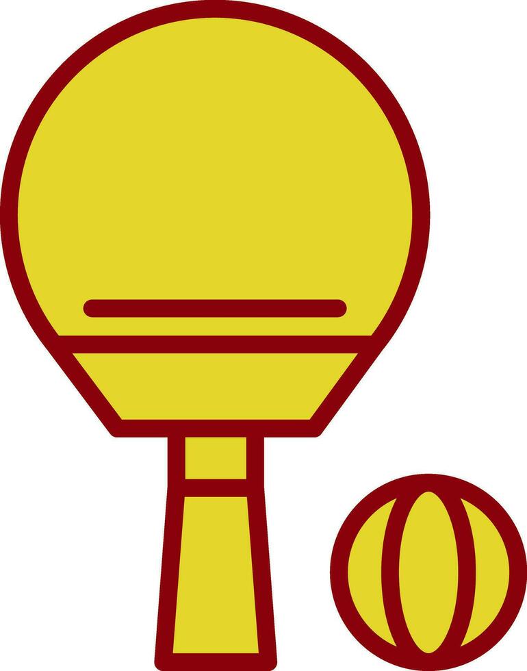 ping pong vector icoon ontwerp