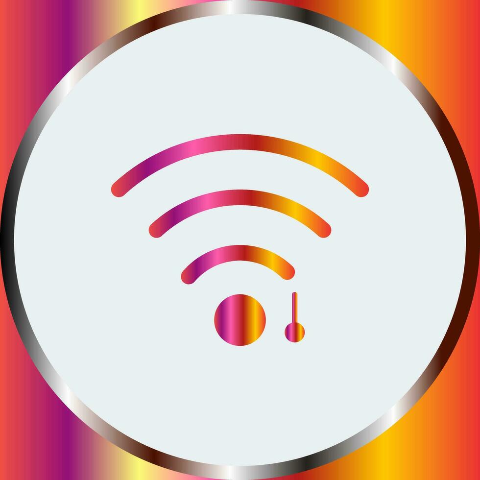 uniek Wifi teken vector icoon