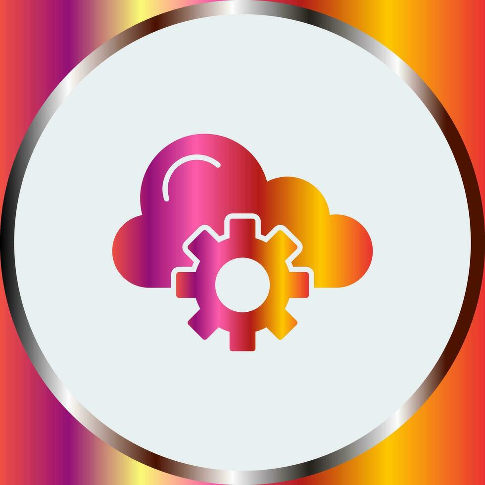 cloud computing vector icon