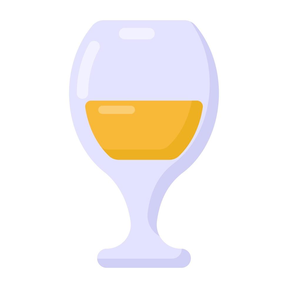 wijnglas en beer vector