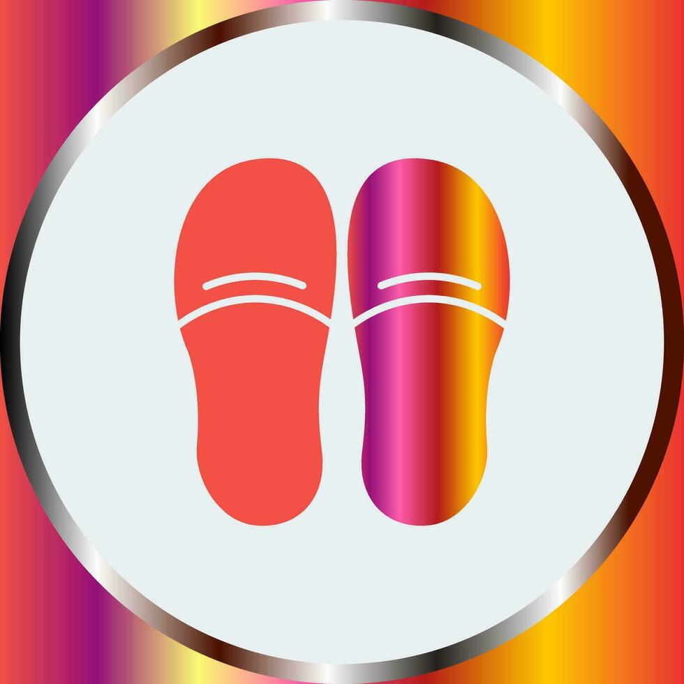 slippers vector icoon