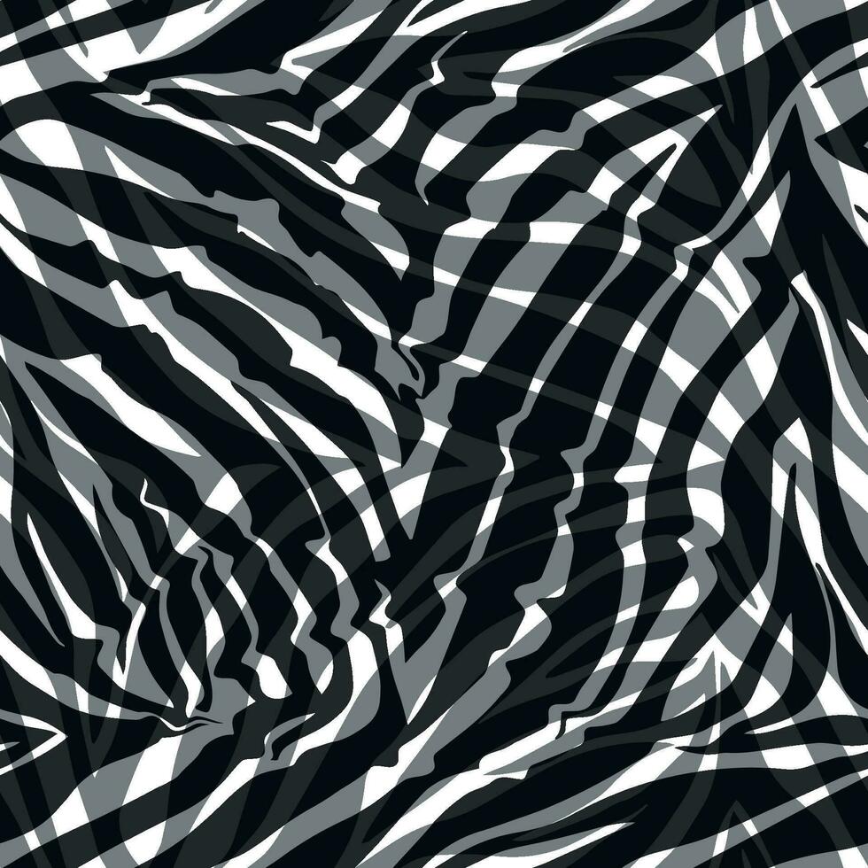 vector dierenprint. zebra sieraad. naadloos patroon