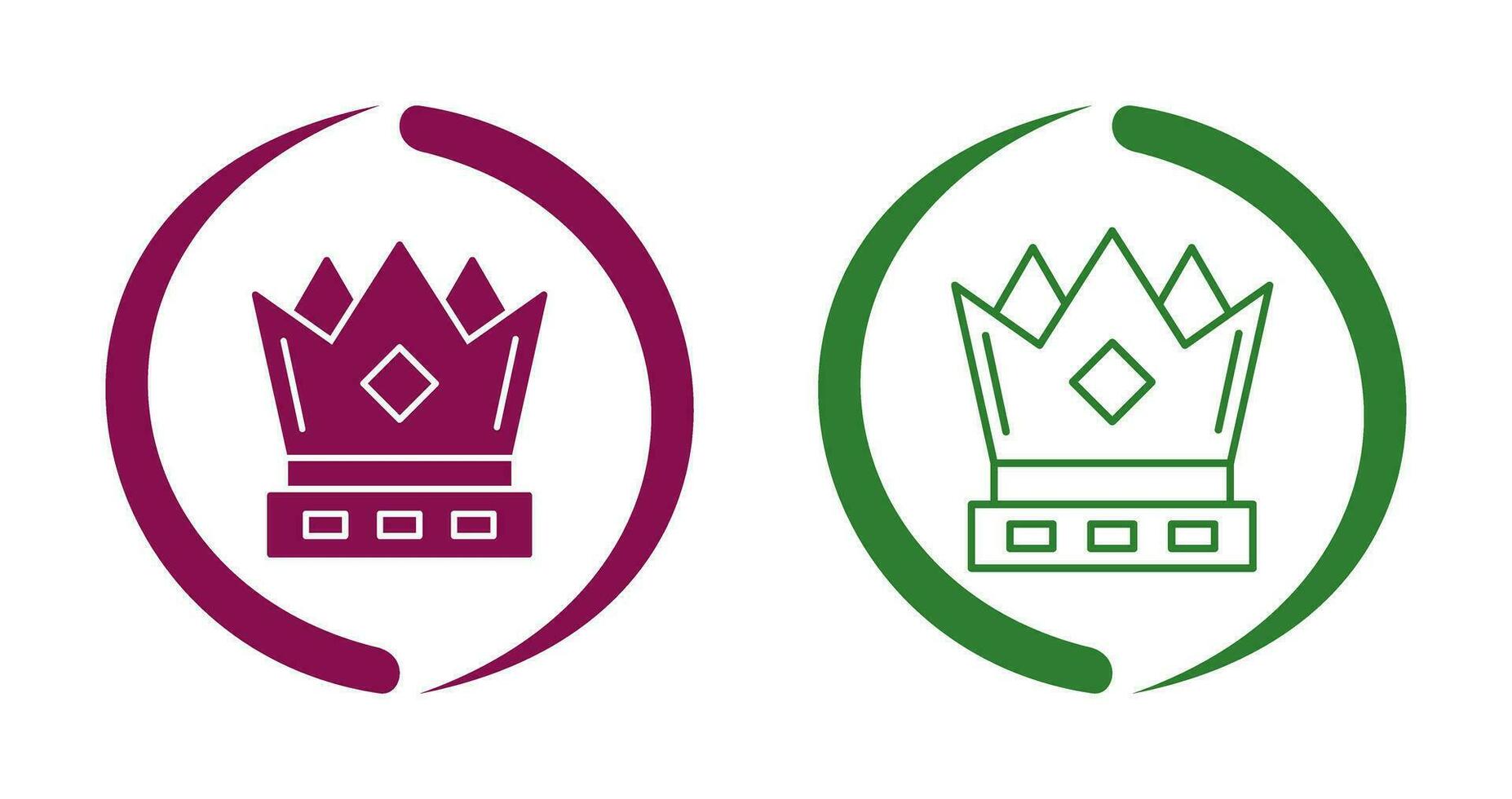 kroon vector pictogram