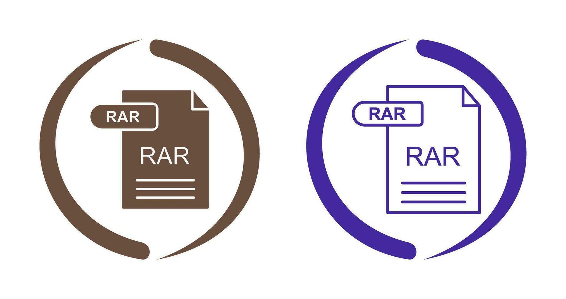 rar vector icoon