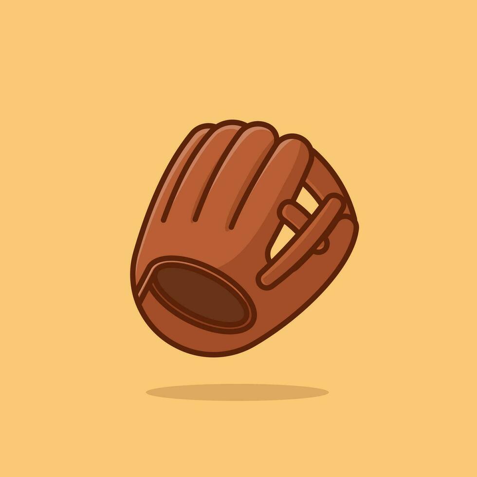basketbal handschoenen tekenfilm vector illustratie sport uitrusting concept icoon geïsoleerd