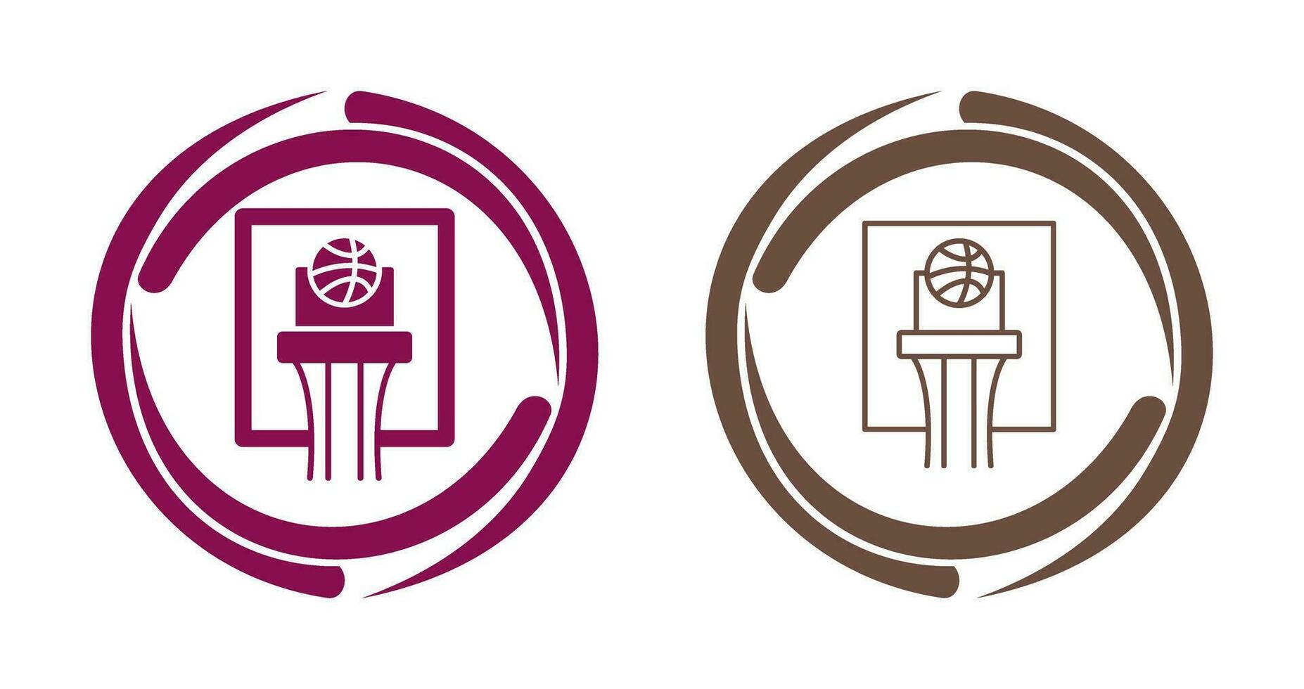 basketbal vector pictogram