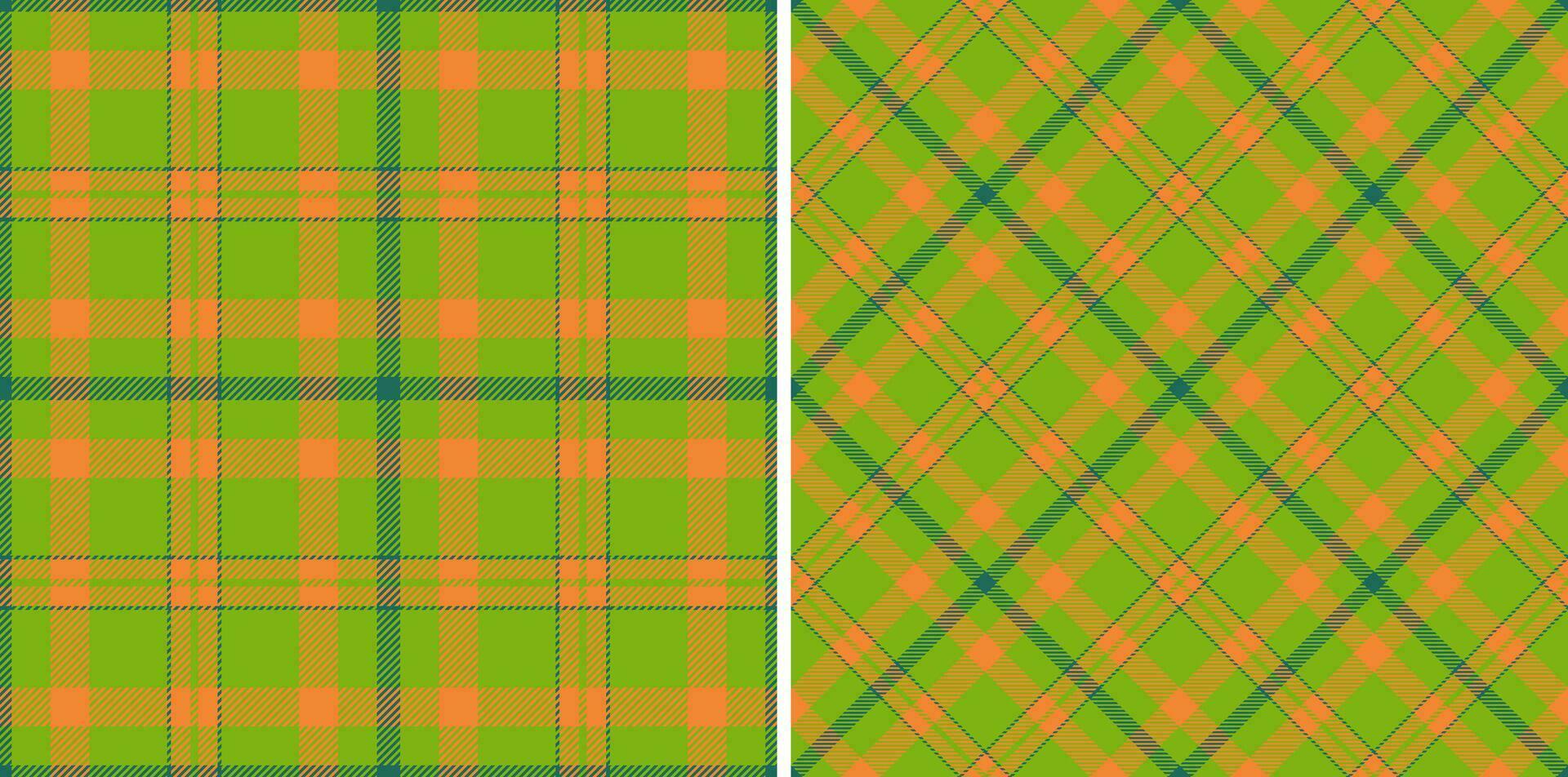 structuur controleren achtergrond van naadloos Schotse ruit patroon met een vector textiel plaid kleding stof.