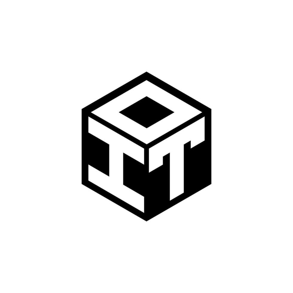 ito brief logo ontwerp, inspiratie voor een uniek identiteit. modern elegantie en creatief ontwerp. watermerk uw succes met de opvallend deze logo. vector
