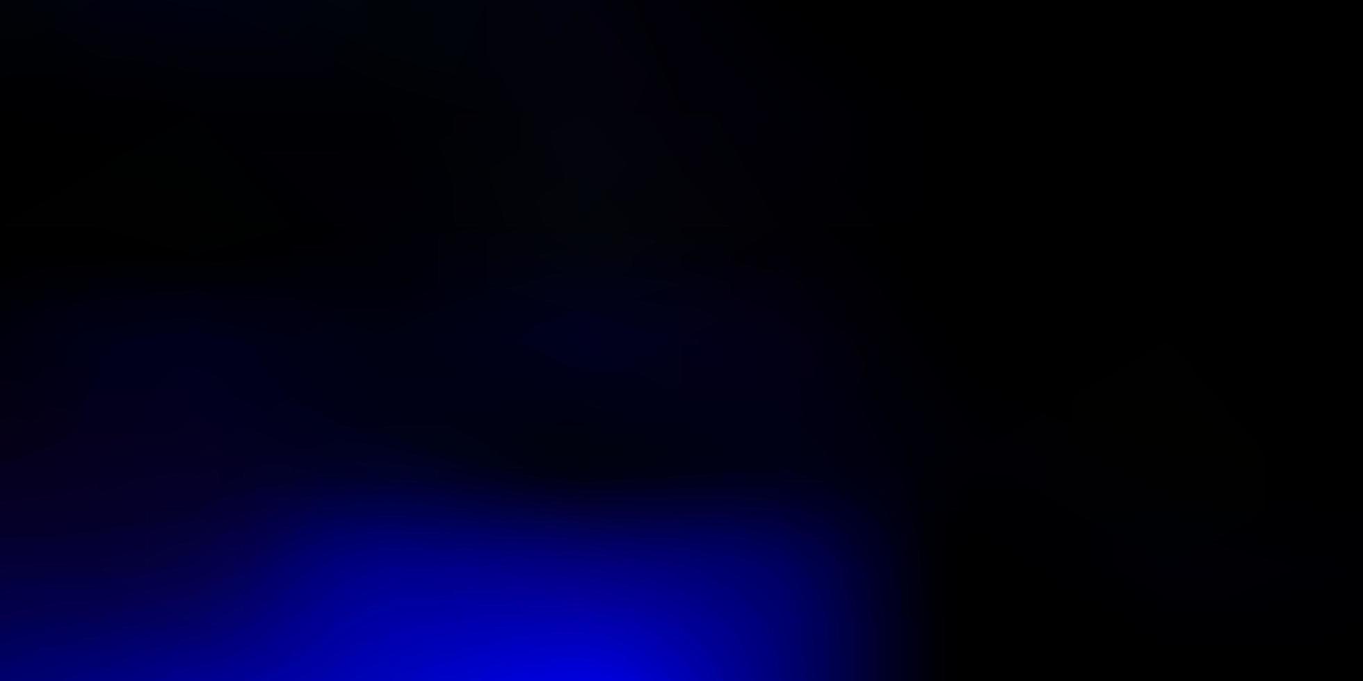 donkerblauwe vector verloop achtergrond wazig.