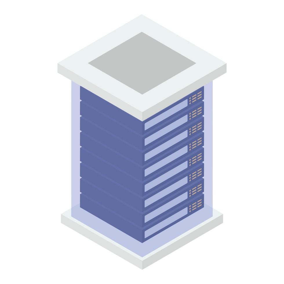 datacenter rack vector