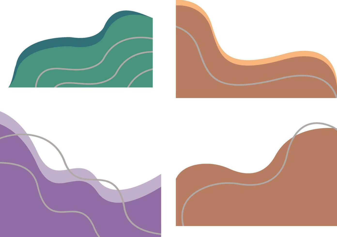 kleurrijk klodder hoek vorm geven aan. geïsoleerd Aan wit achtergrond. vector illustratie