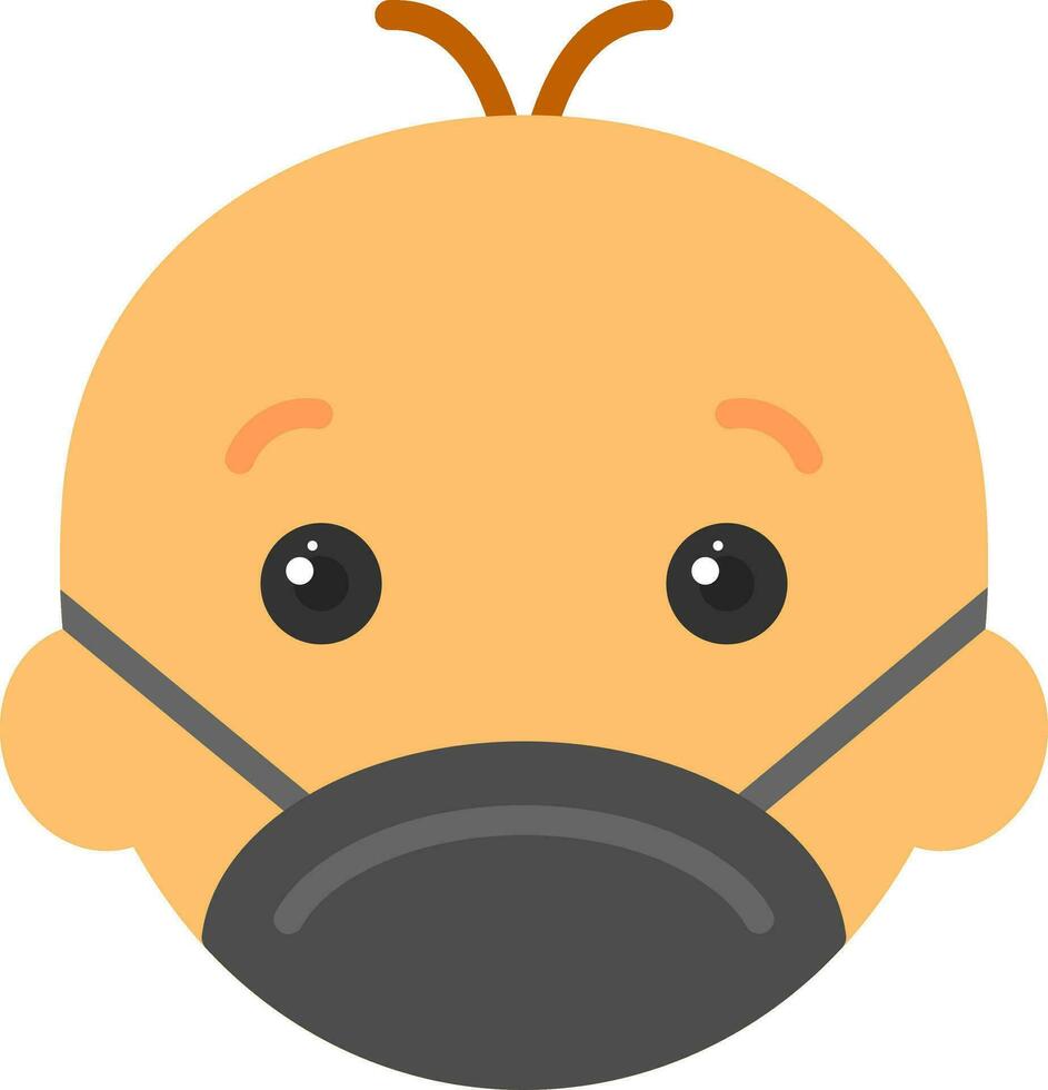 gezicht masker vector icoon ontwerp