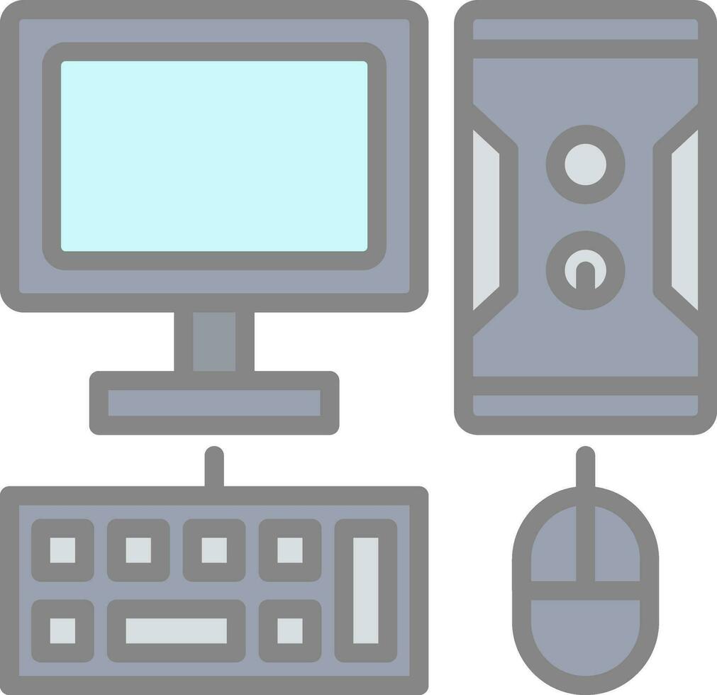 computer vector icoon ontwerp