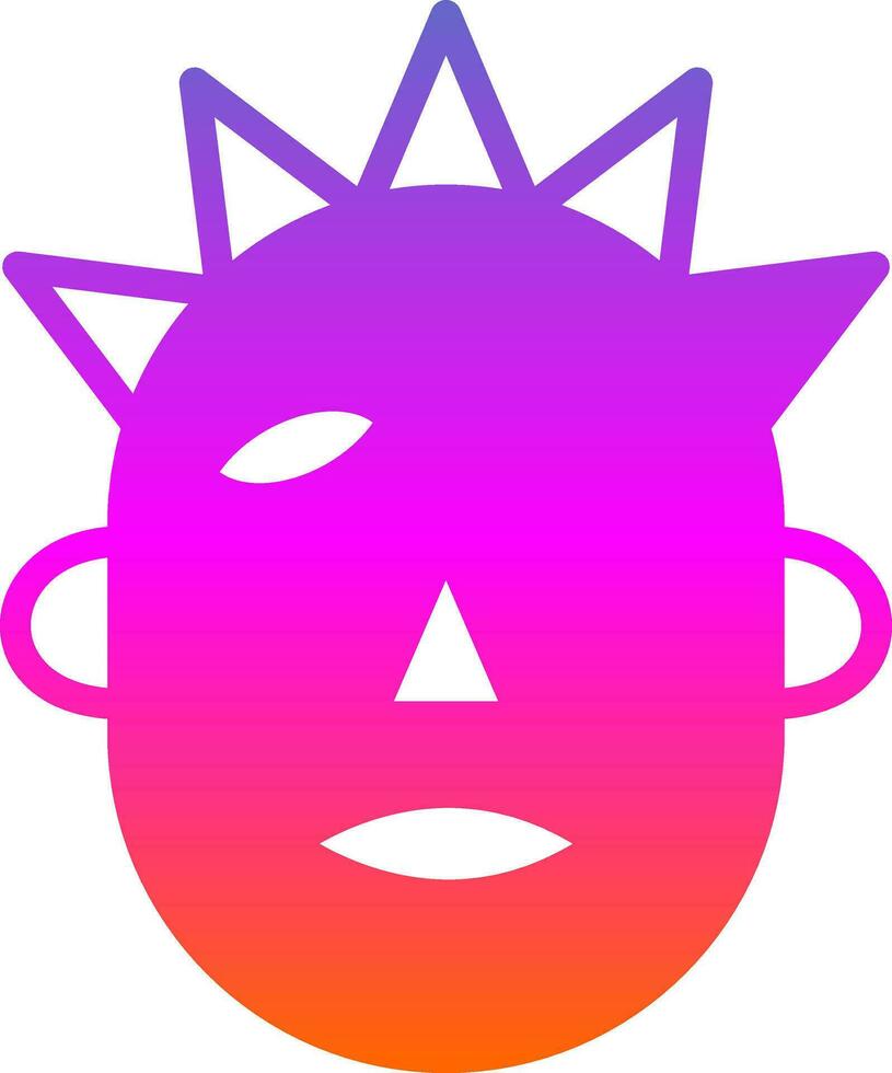 punk- vector icoon ontwerp
