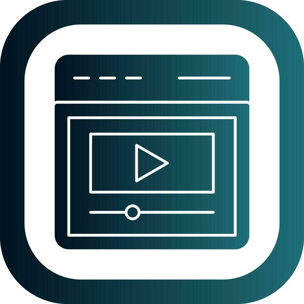 video vector icoon ontwerp