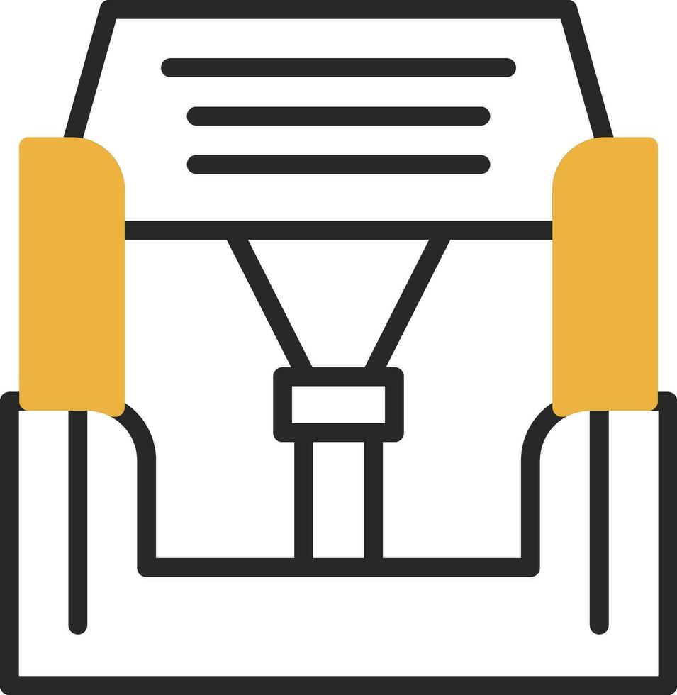 auto stoel vector icoon ontwerp
