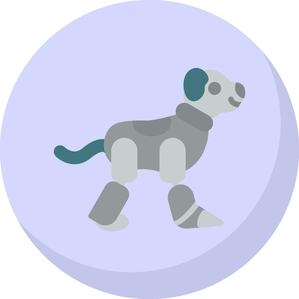 robot hond vector icoon ontwerp