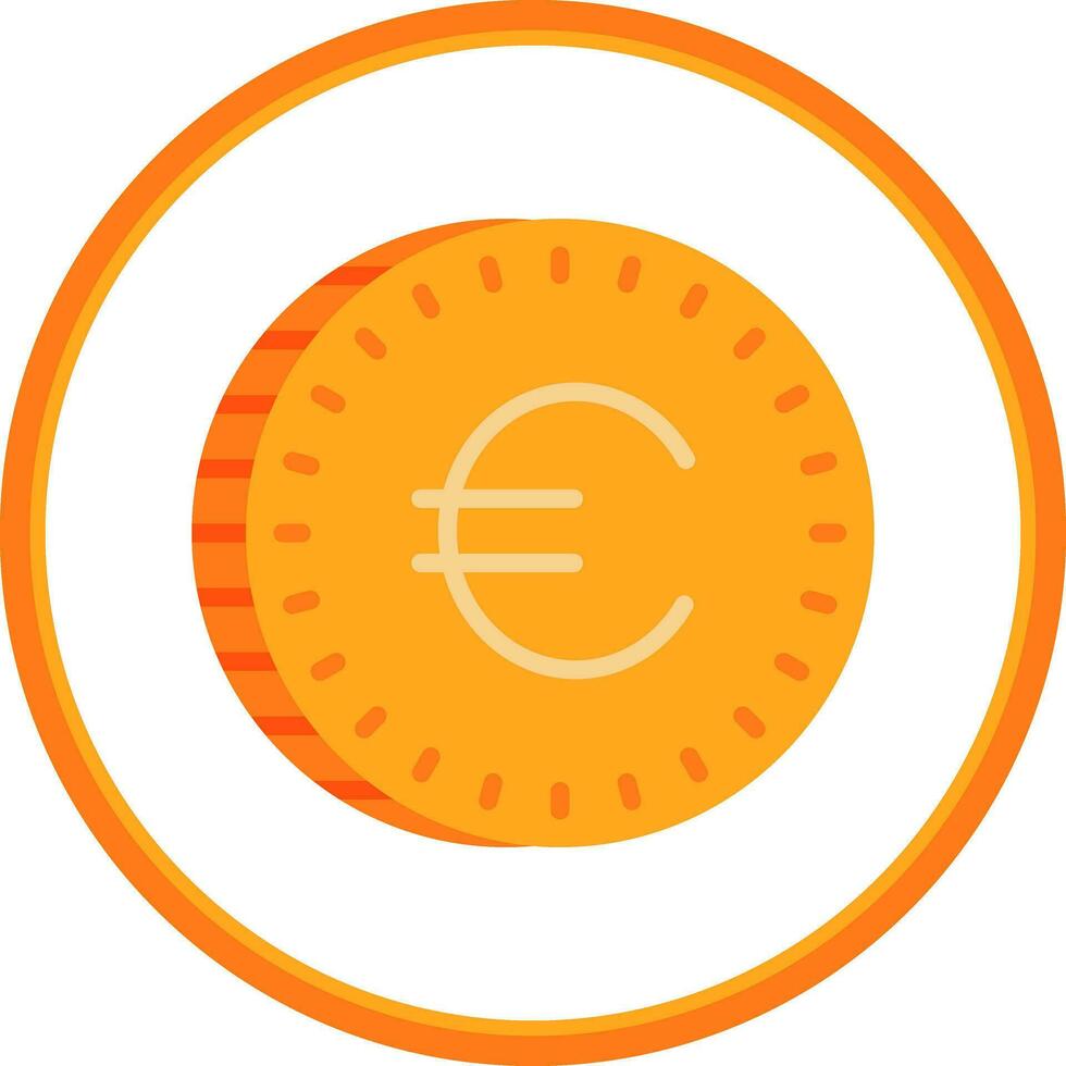 euro vector icoon ontwerp