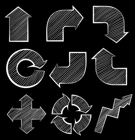 Verschillende symbolen vector