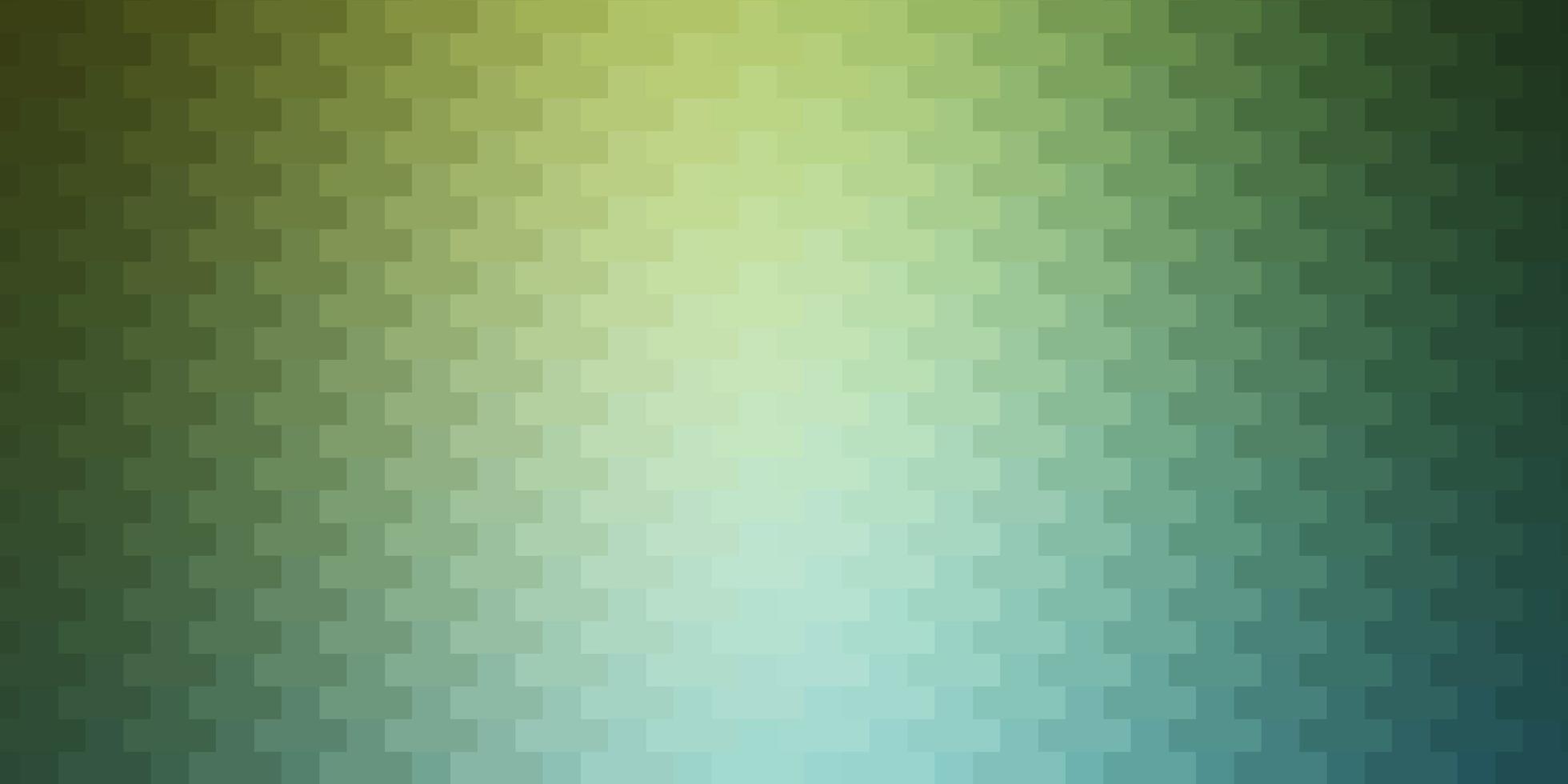 lichtblauw, groen vector sjabloon met rechthoeken.