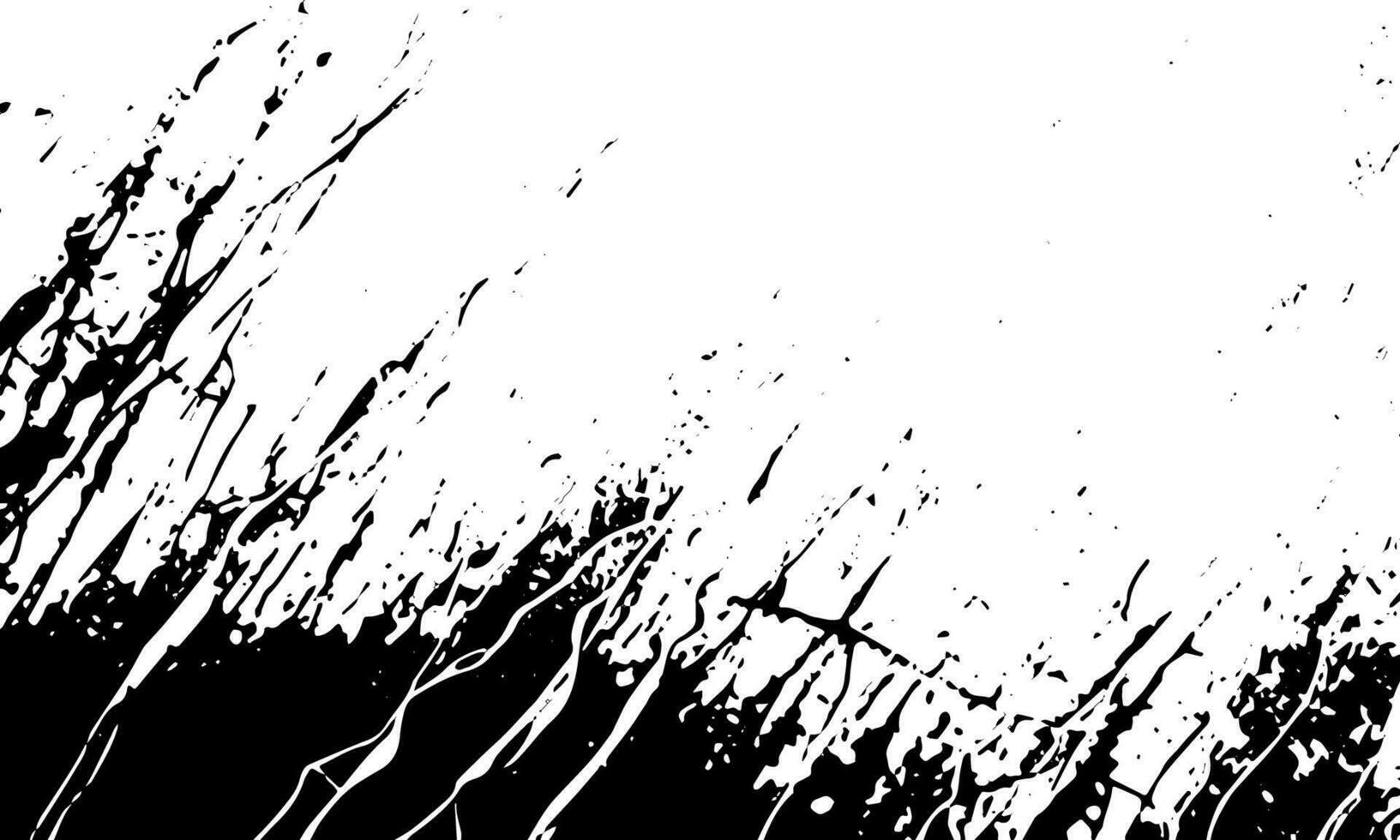zwart en wit grunge textuur achtergrond vector