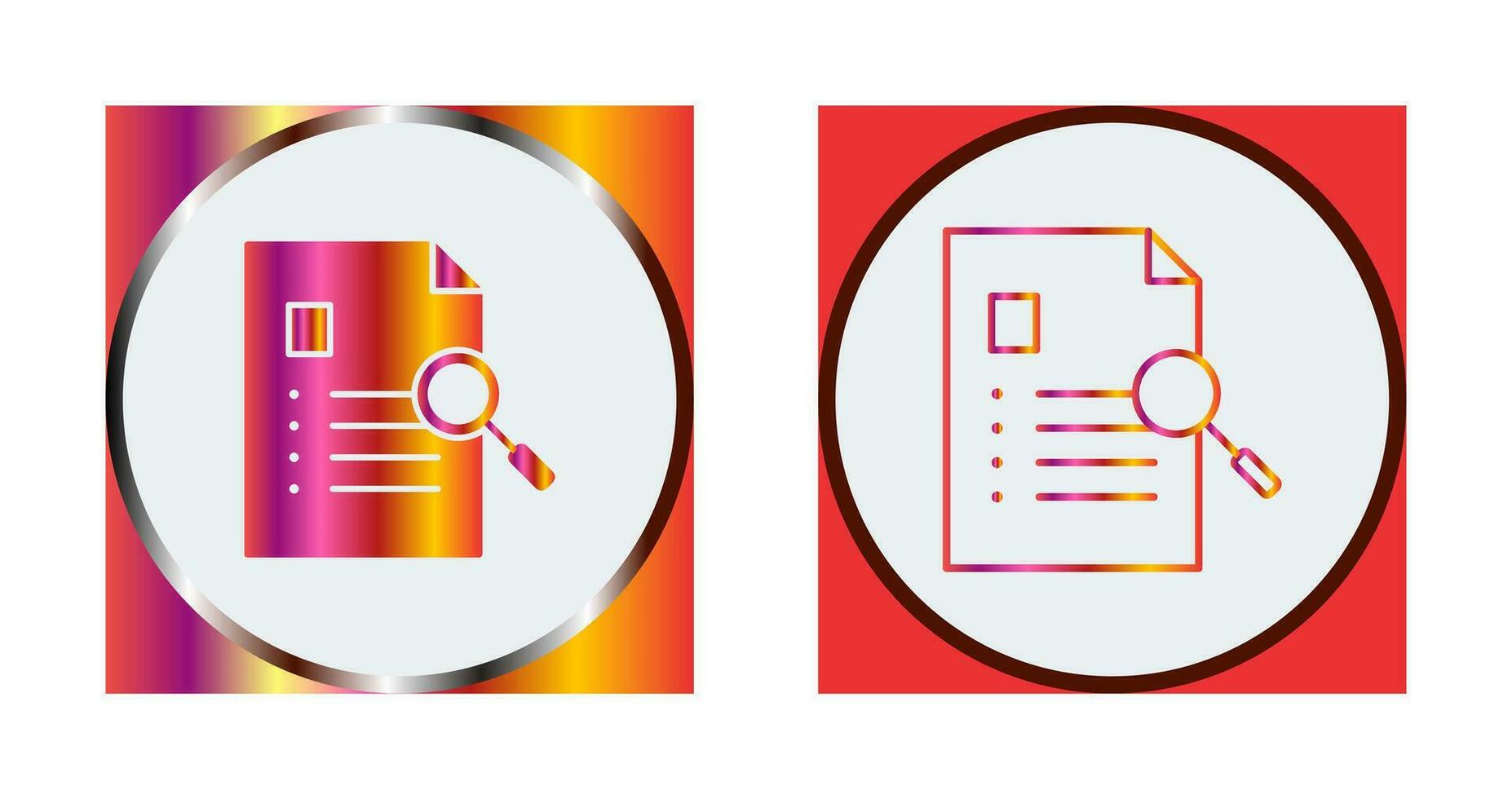 uniek geval studie vector icoon