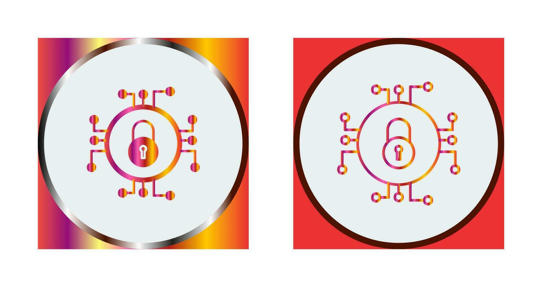 uniek gegevens veiligheid vector icoon