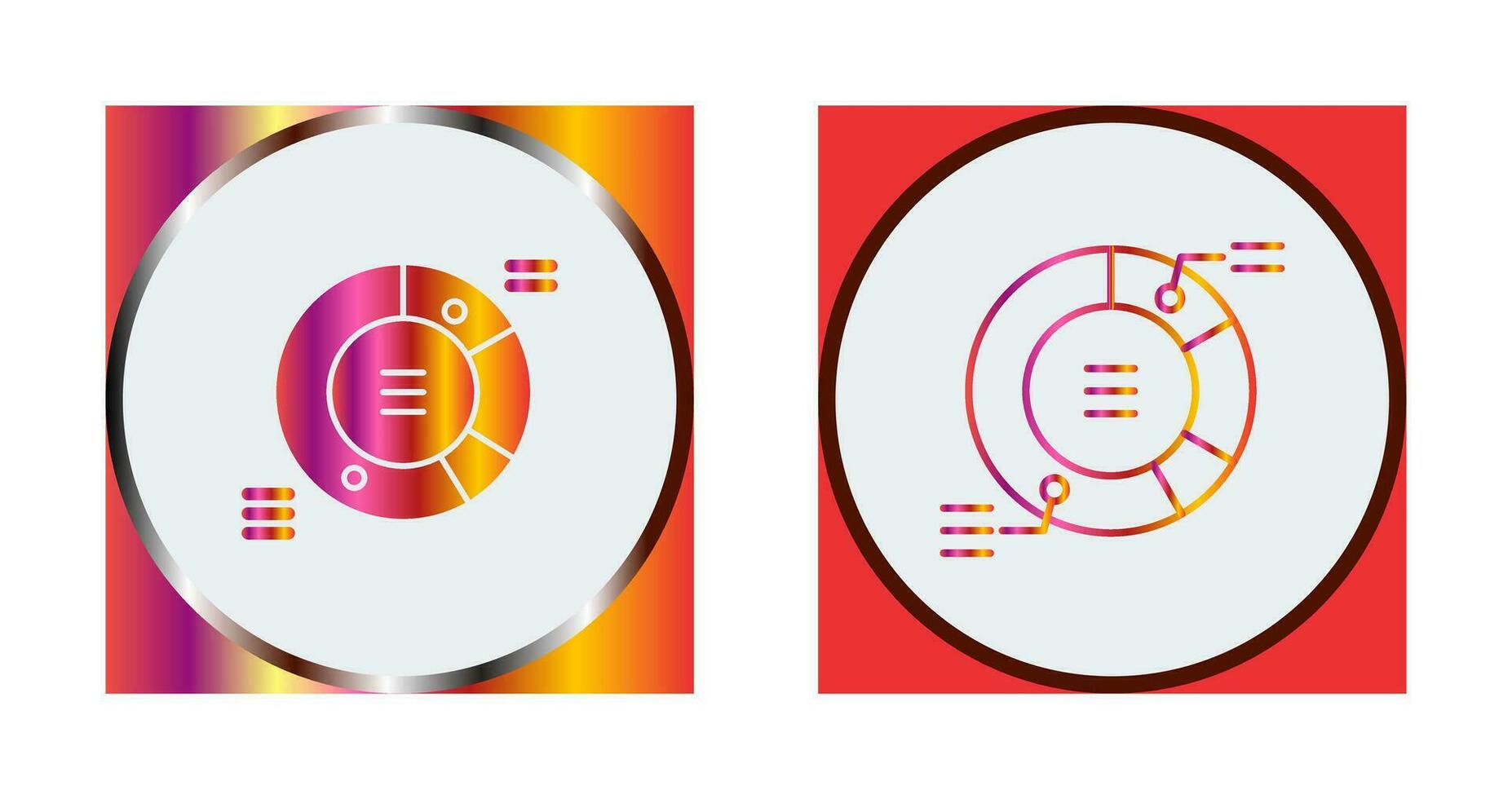 cirkeldiagram vector pictogram