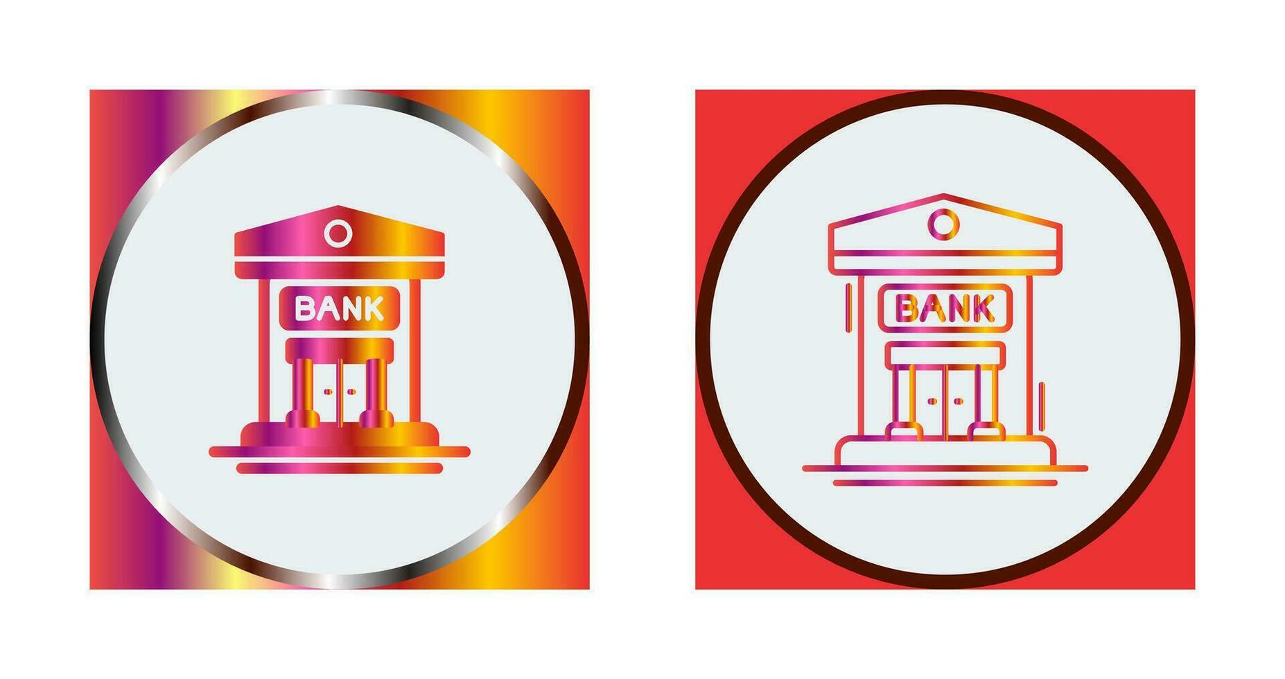 bank vector pictogram