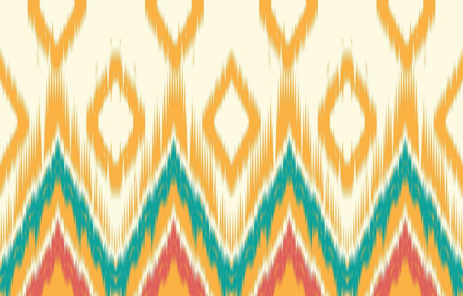 etnisch abstract ikat kunst. aztec ornament afdrukken. meetkundig etnisch patroon naadloos kleur oosters. ontwerp voor achtergrond ,gordijn, tapijt, behang, kleding, inpakken, batik, vector illustratie.