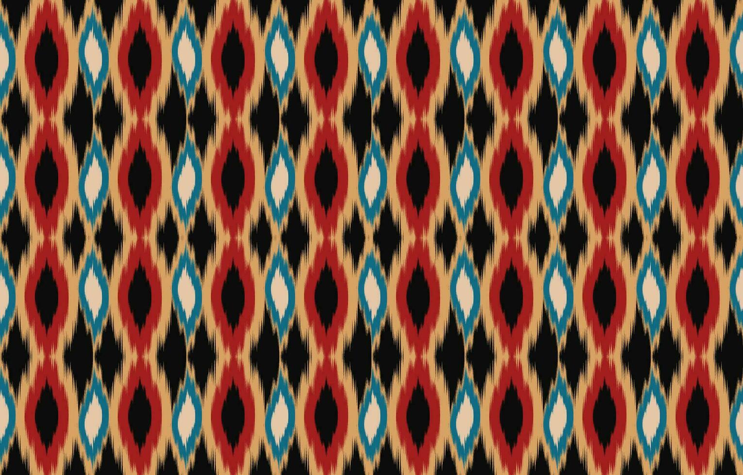 etnisch abstract ikat kunst. aztec ornament afdrukken. meetkundig etnisch patroon naadloos kleur oosters. ontwerp voor achtergrond ,gordijn, tapijt, behang, kleding, inpakken, batik, vector illustratie.