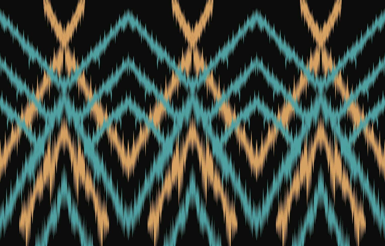 etnisch abstract ikat kunst. aztec ornament afdrukken. meetkundig etnisch patroon naadloos kleur oosters. ontwerp voor achtergrond ,gordijn, tapijt, behang, kleding, inpakken, batik, vector illustratie.