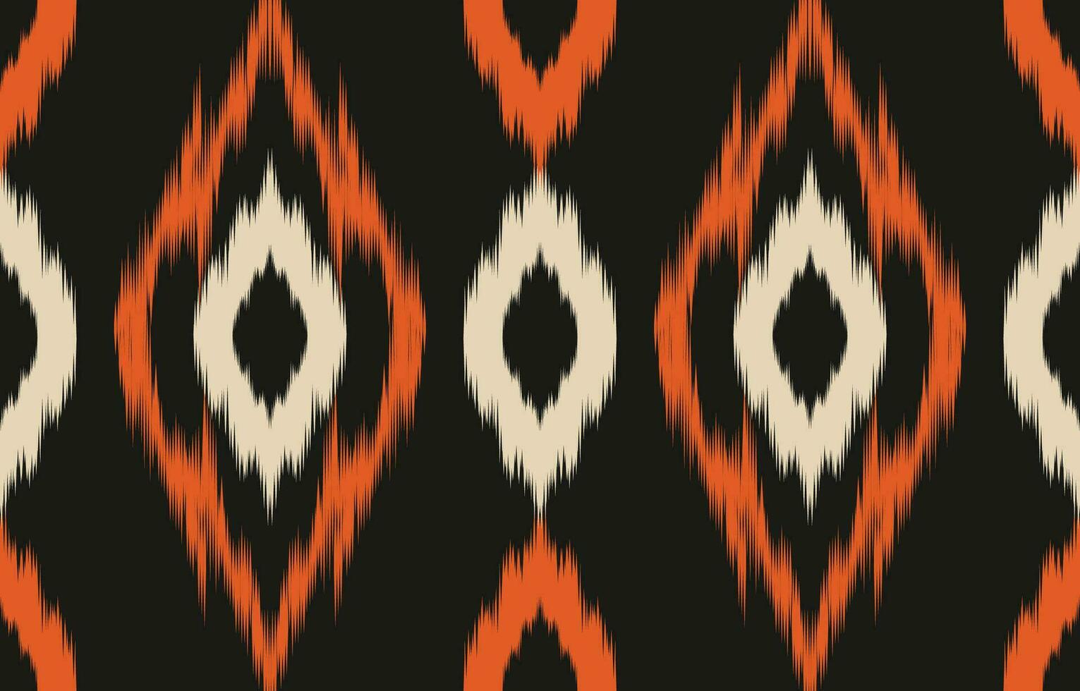 etnisch abstract ikat kunst. aztec ornament afdrukken. meetkundig etnisch patroon naadloos kleur oosters. ontwerp voor achtergrond ,gordijn, tapijt, behang, kleding, inpakken, batik, vector illustratie.