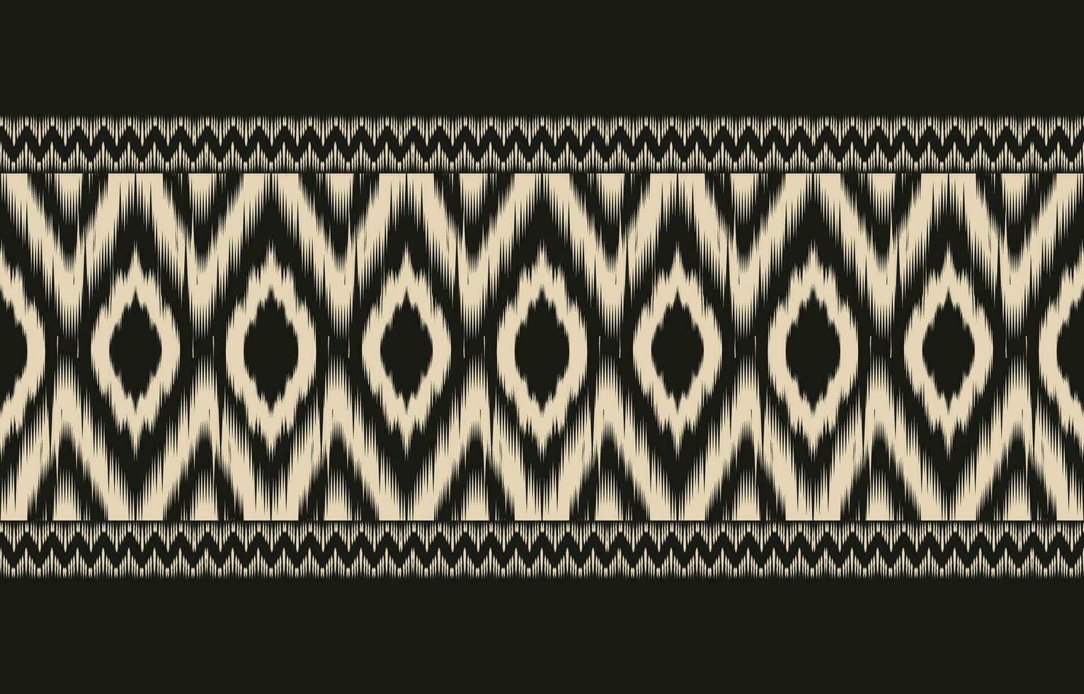 etnisch abstract ikat kunst. aztec ornament afdrukken. meetkundig etnisch patroon naadloos kleur oosters. ontwerp voor achtergrond ,gordijn, tapijt, behang, kleding, inpakken, batik, vector illustratie.