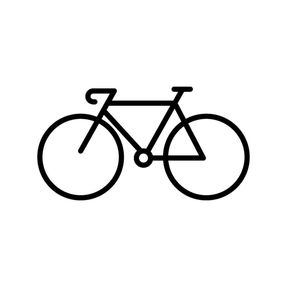 fiets icoon vector ontwerp Sjablonen gemakkelijk en modern