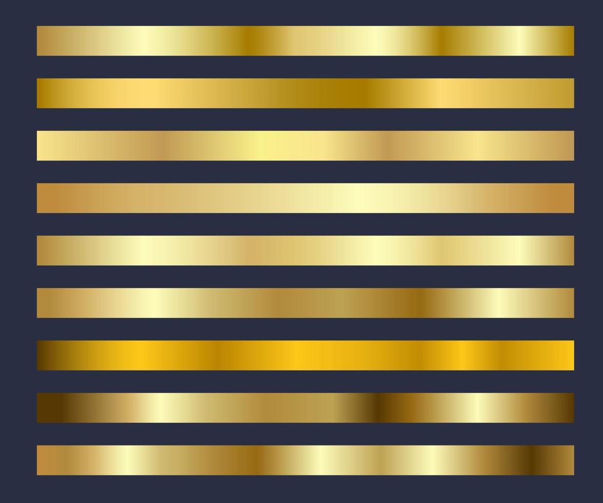 goud achtergrond textuur vector set pictogram naadloze patroon