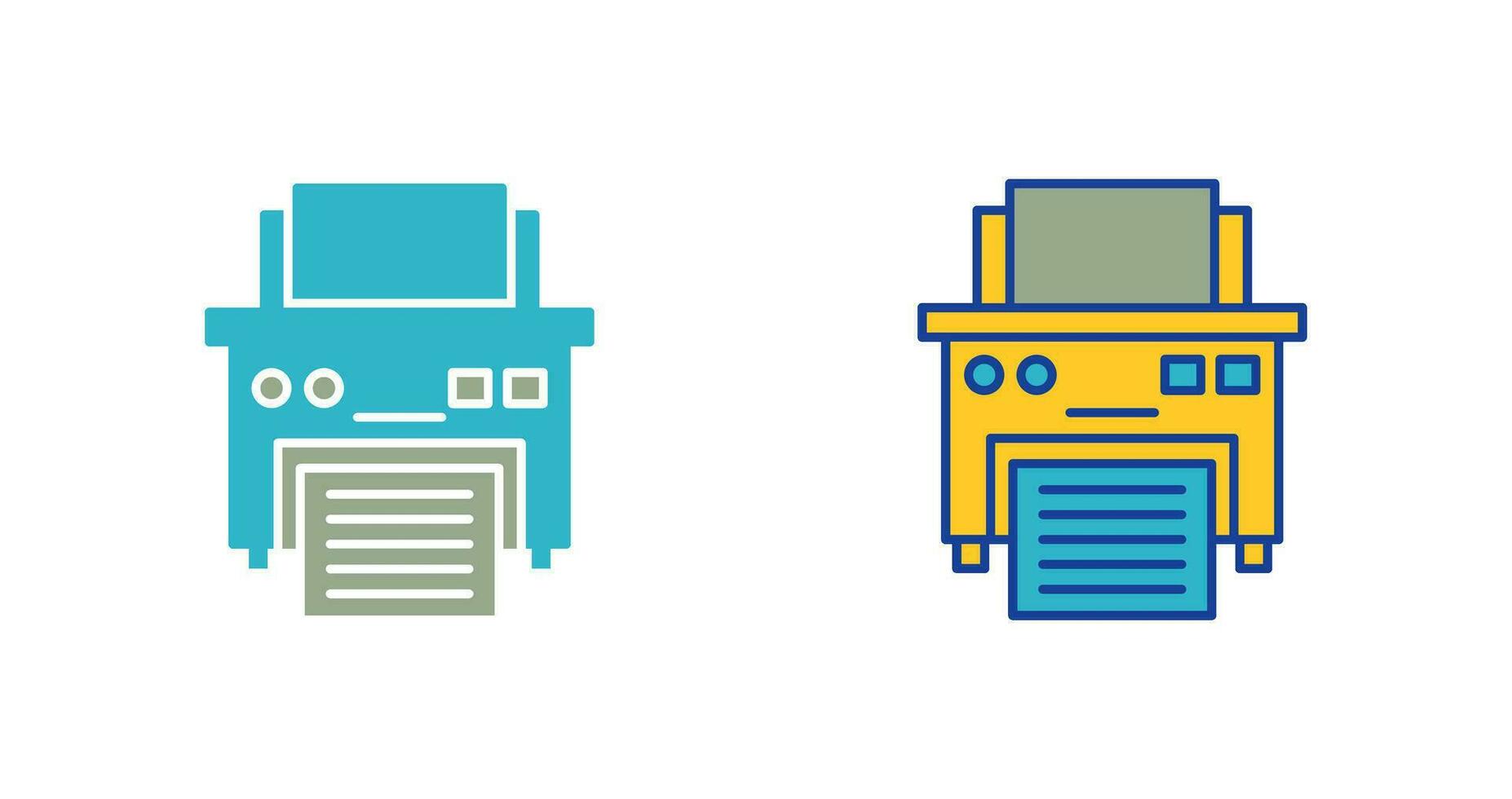 printer vector pictogram