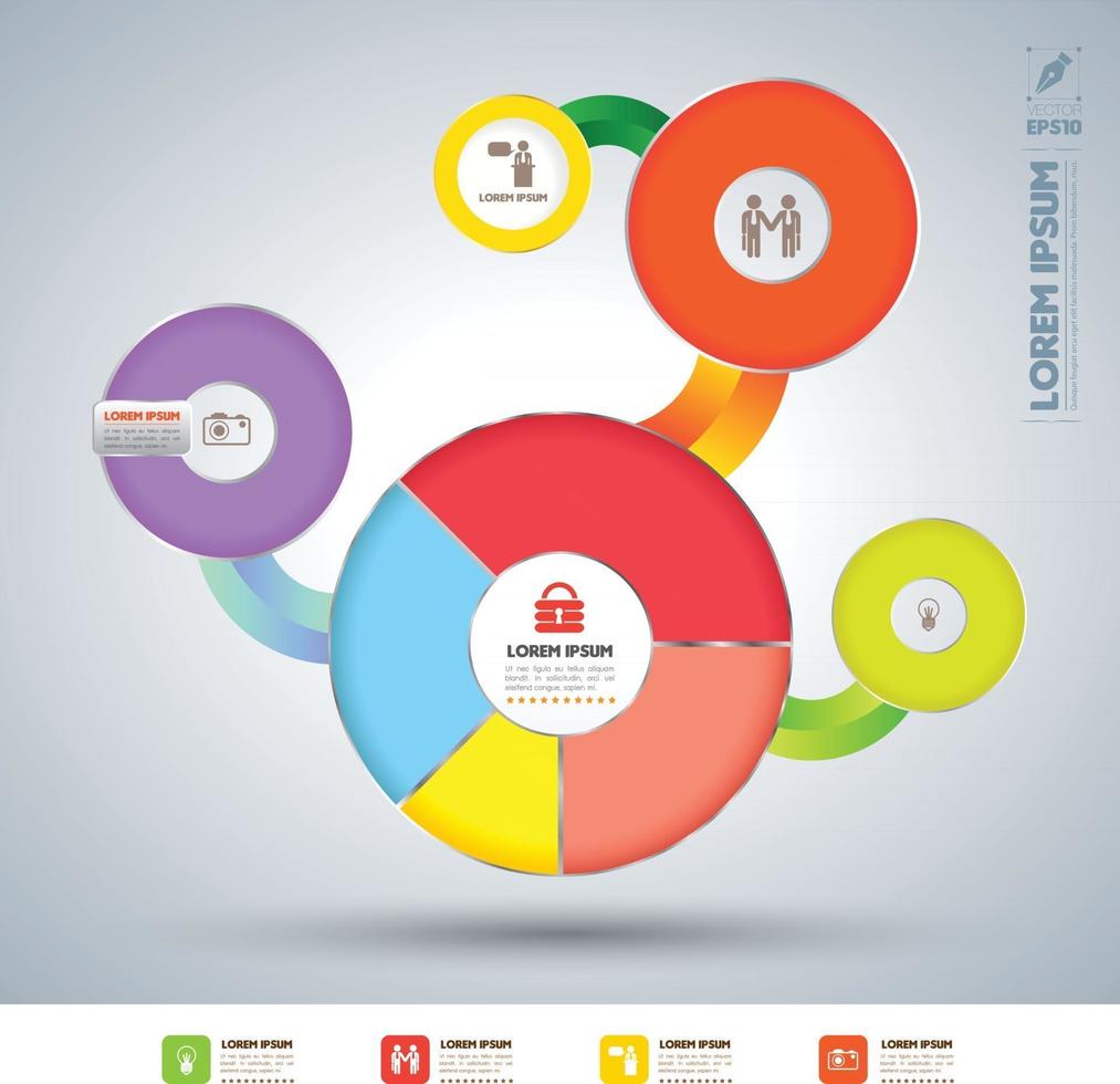 zakelijke infographic vector