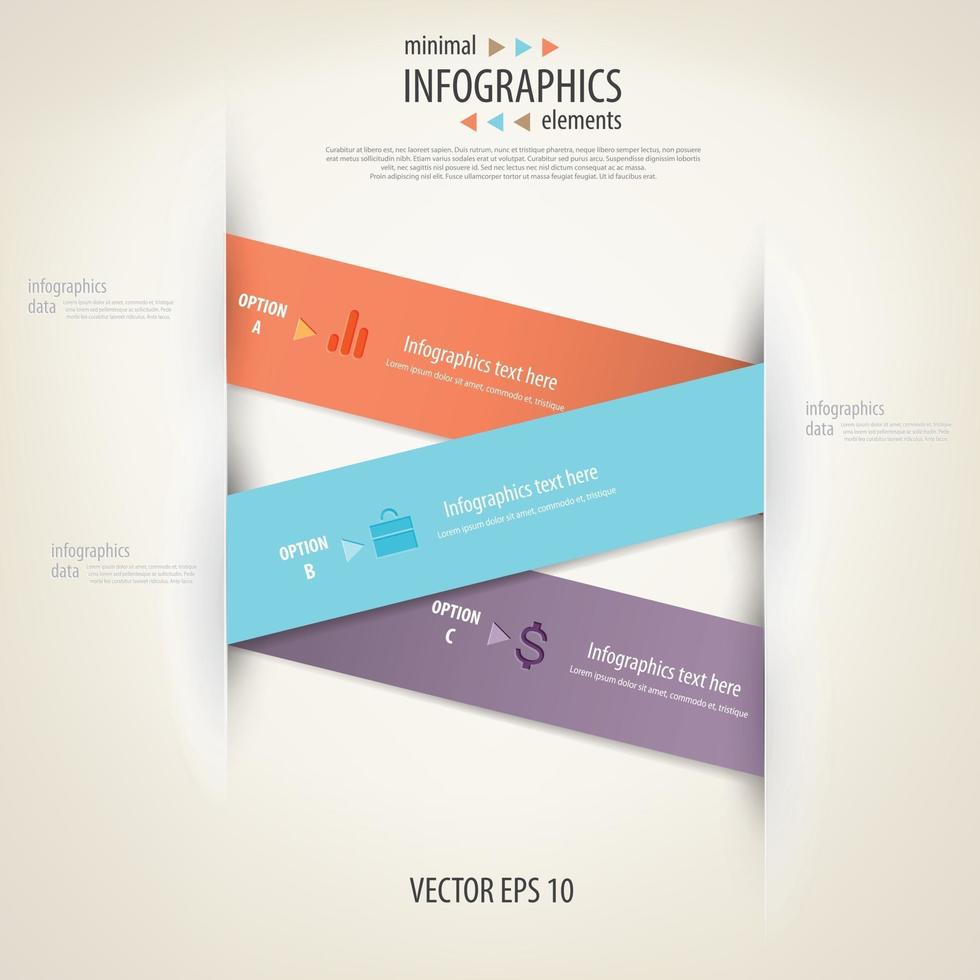 informatieve infographic vector