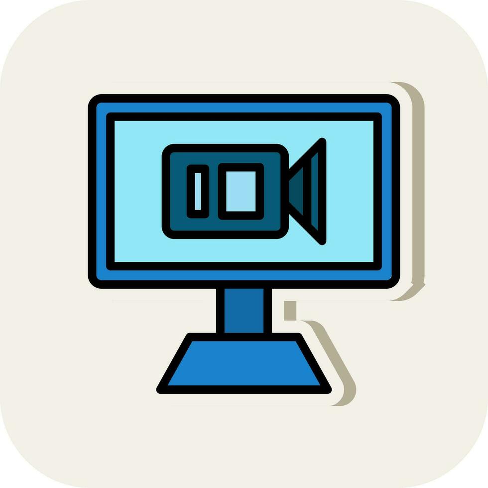 video vector icoon ontwerp