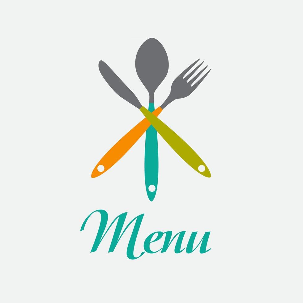 restaurant menu achtergrond sjabloon vectorillustratie vector