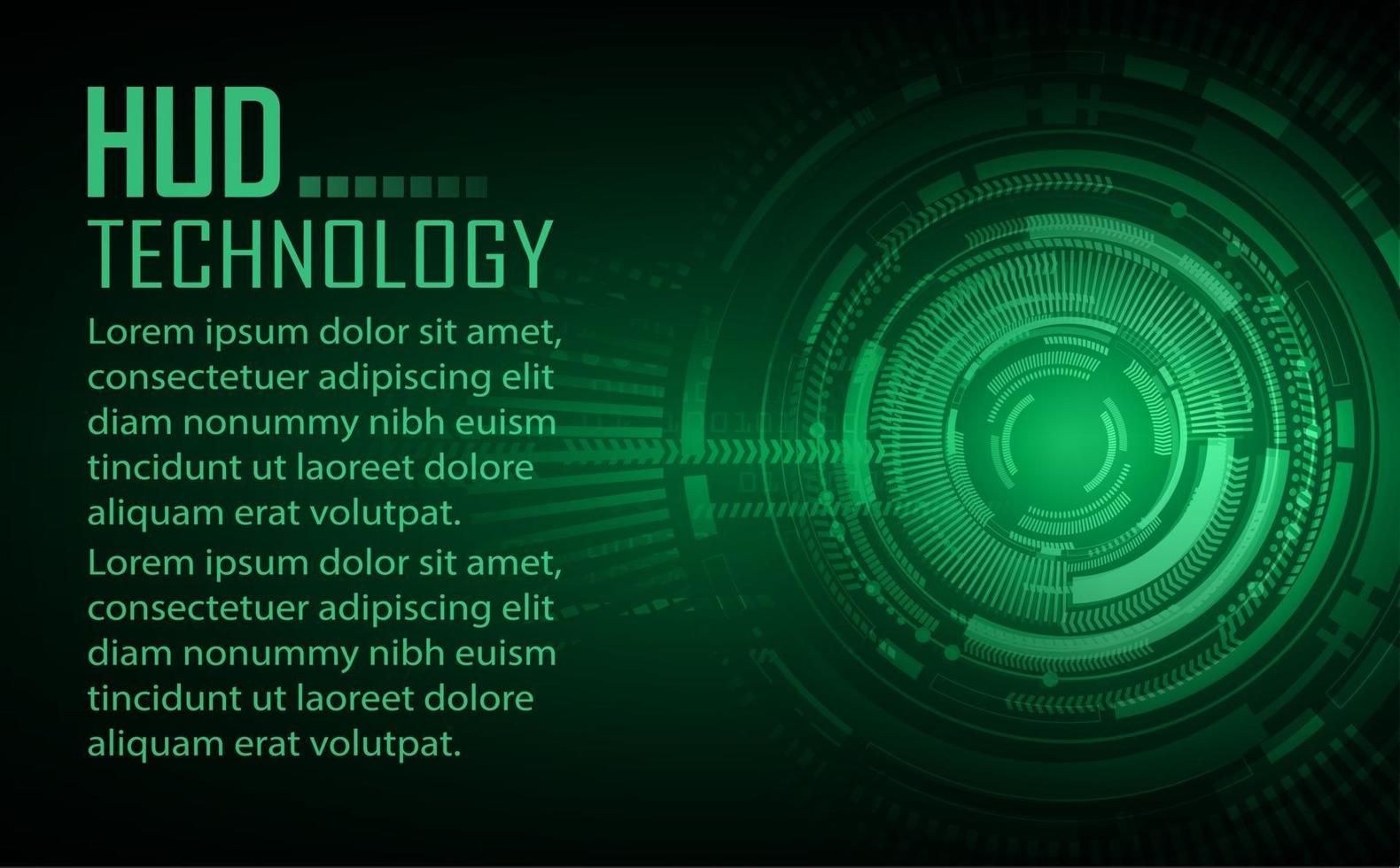 cyber circuit toekomstige technologie concept achtergrond vector