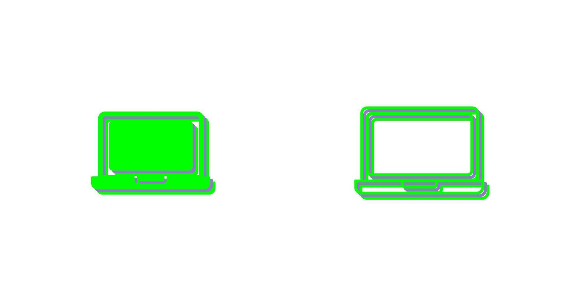 laptop vector pictogram