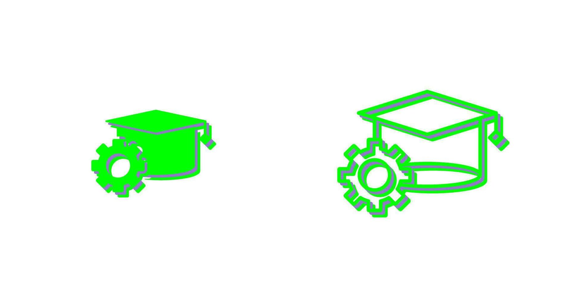 bachelor opleiding vector icoon