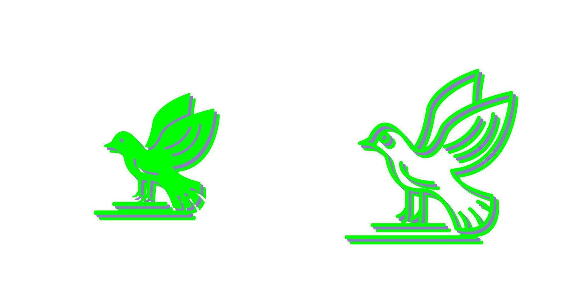 vogel vector pictogram